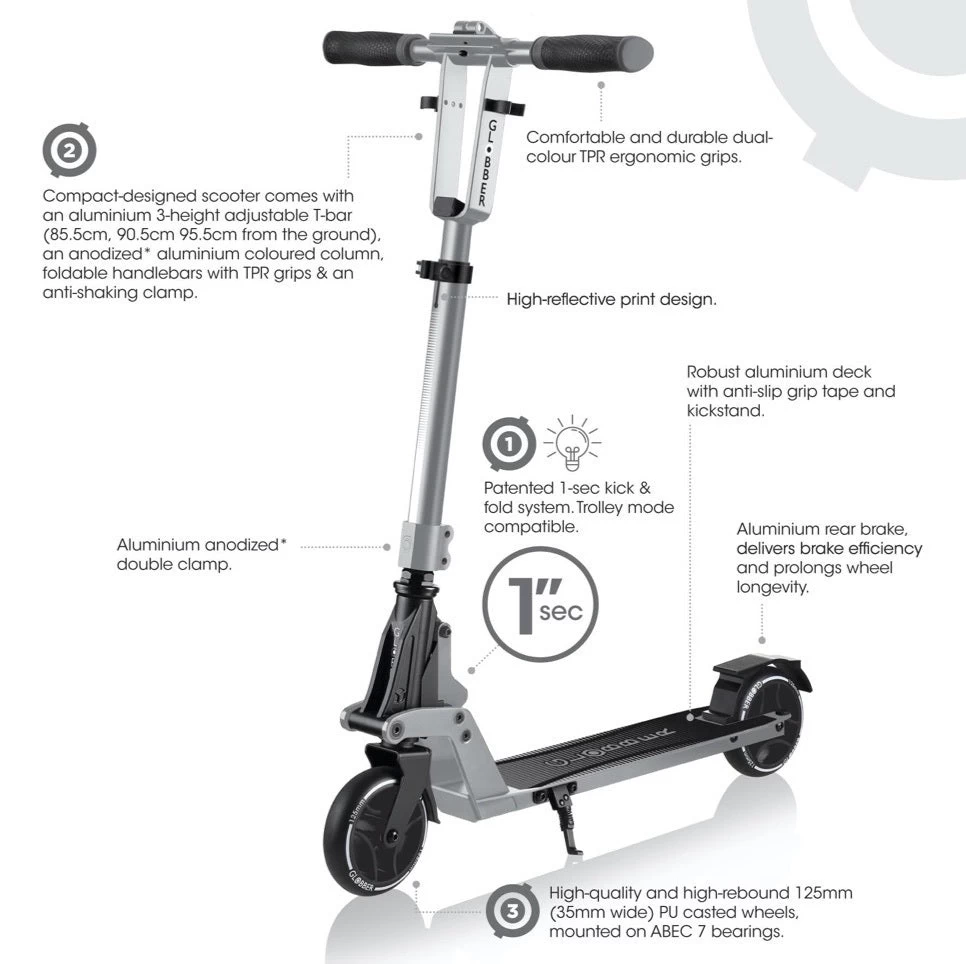 Globber One K125 Scooter - Image 10