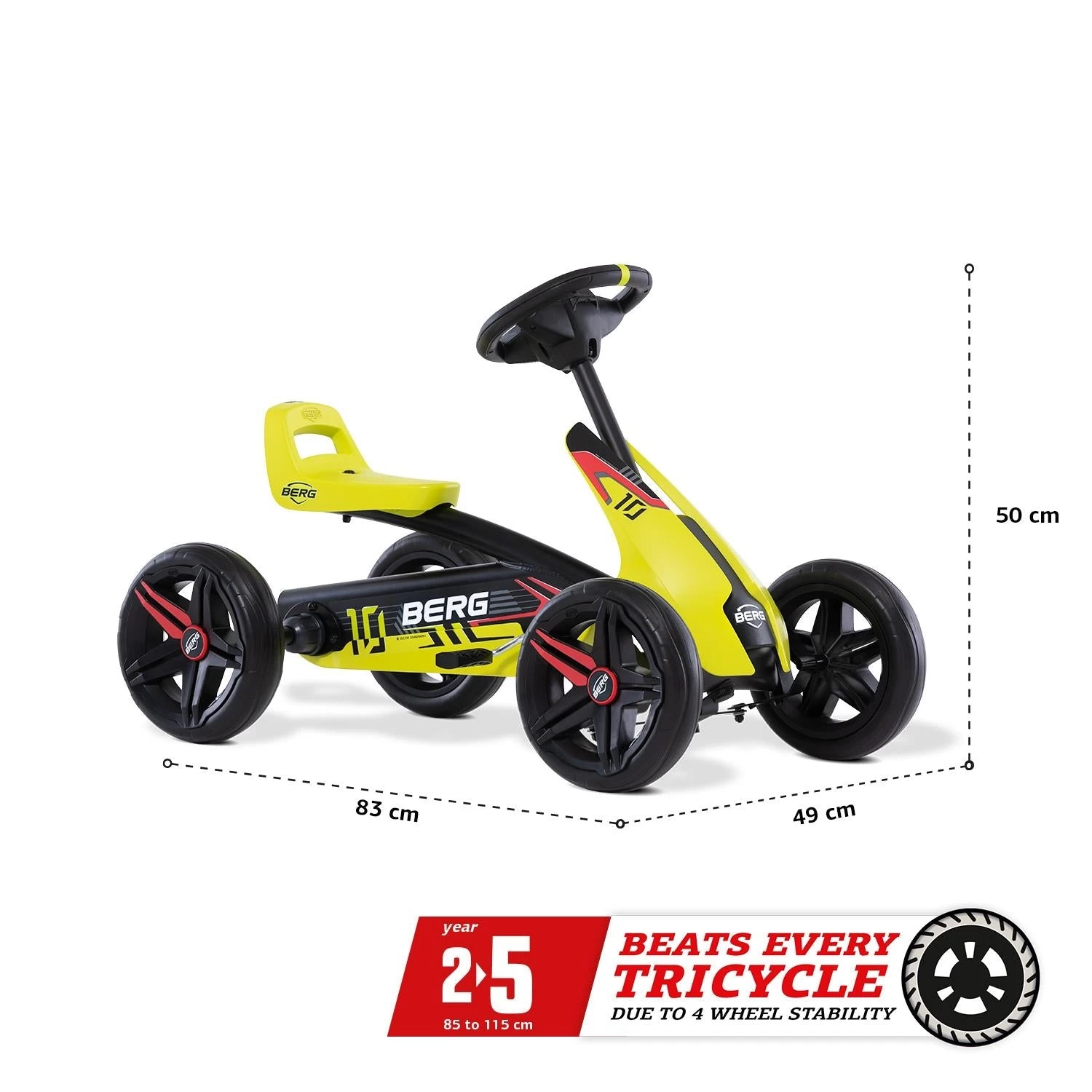BERG Buzzy Aero Pedal Go-Kart - Image 8
