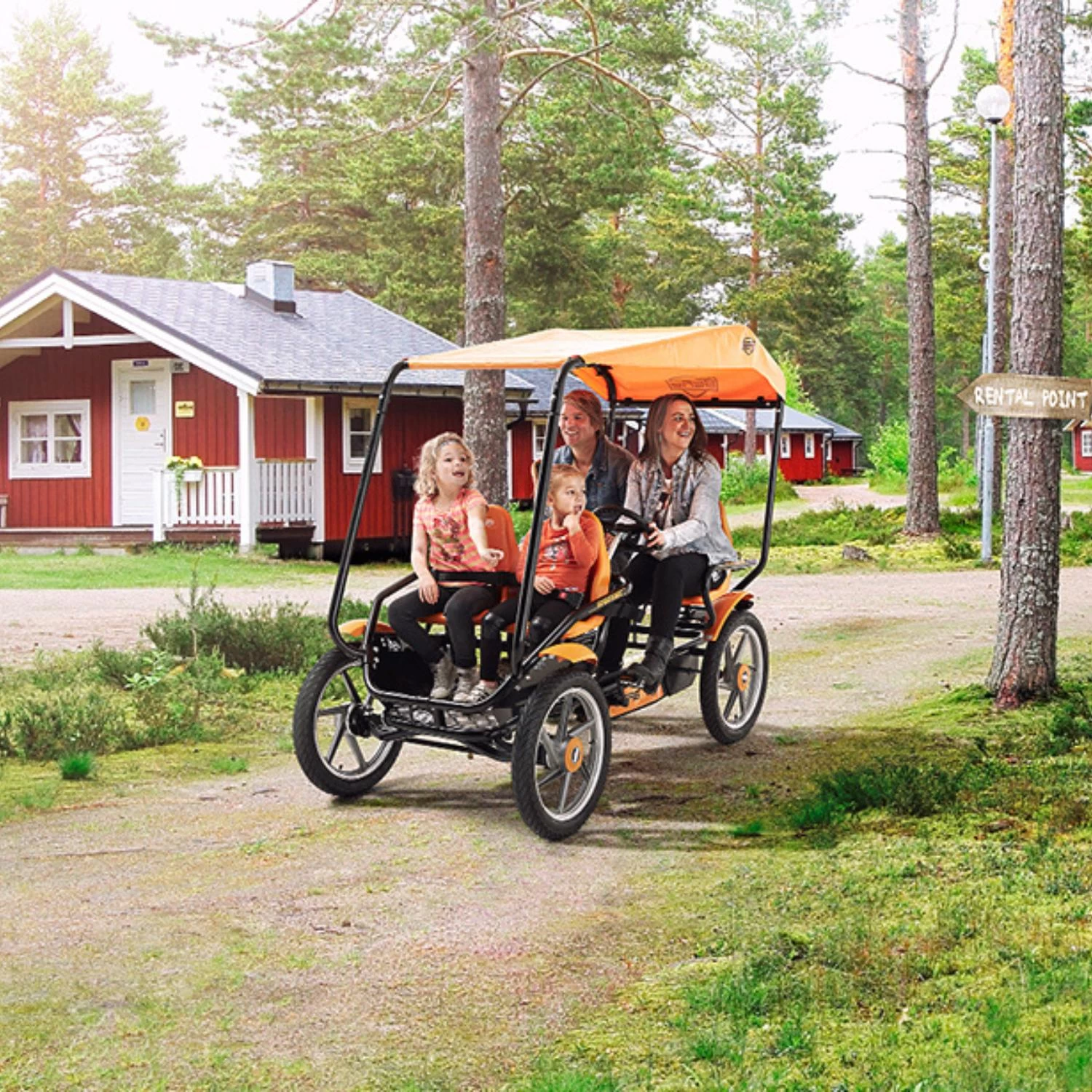 BERG Gran Tour Race Family Pedal Go-Kart - Image 2