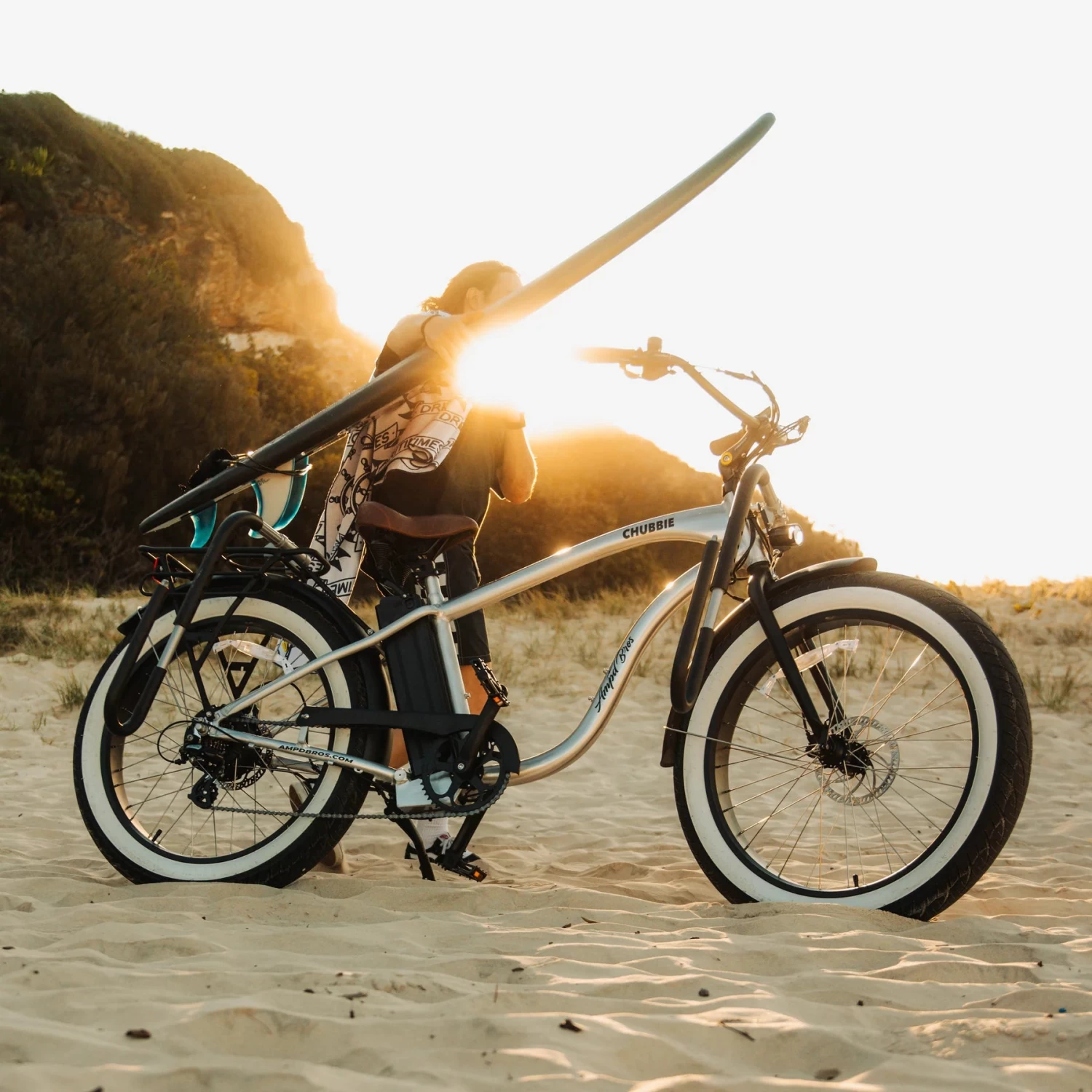 Ampd Bros CHUBBIE Electric Beach Cruiser Bike - Image 19