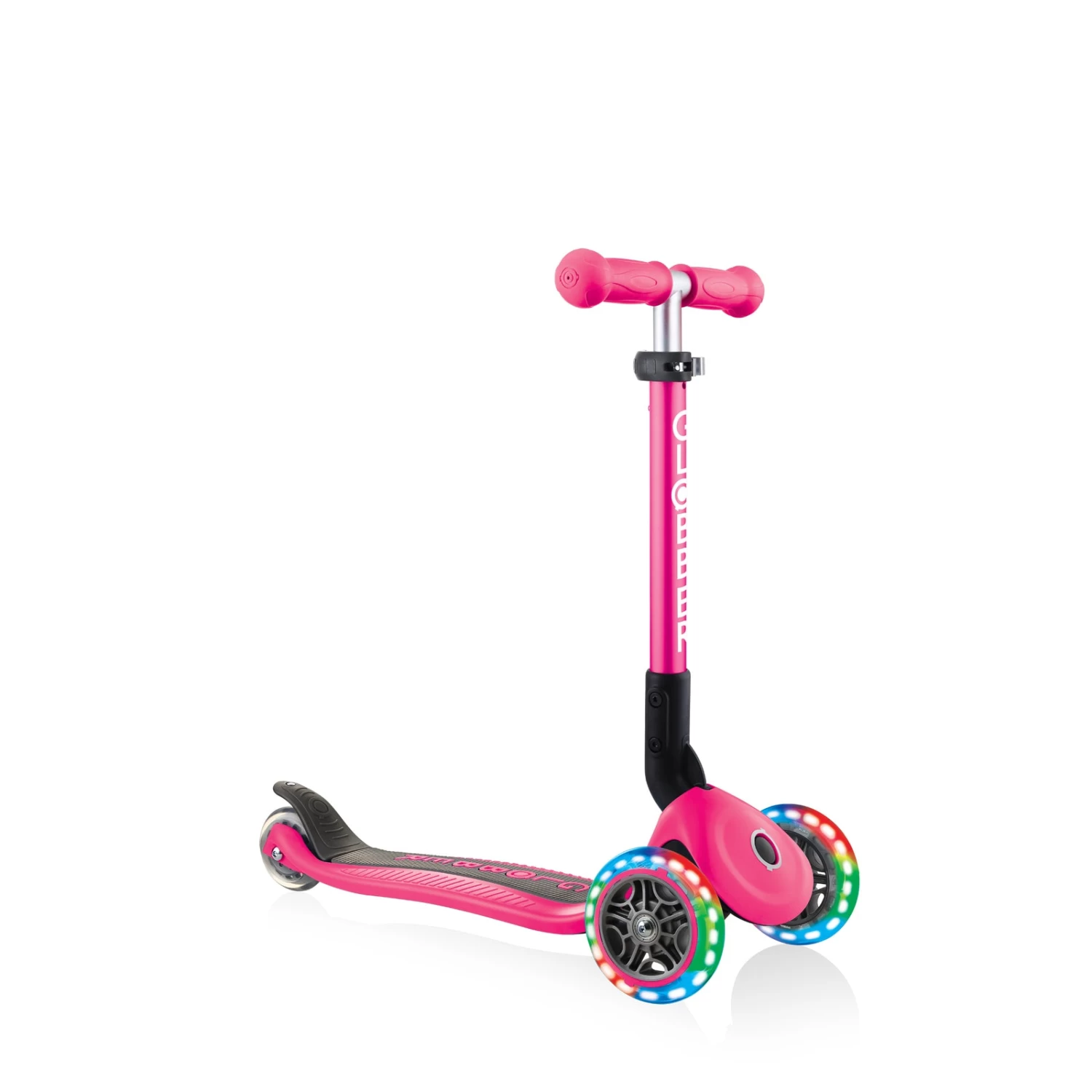 Globber JUNIOR PRIMO Foldable Fantasy Lights Toddler Scooter - Various Colours - Image 5