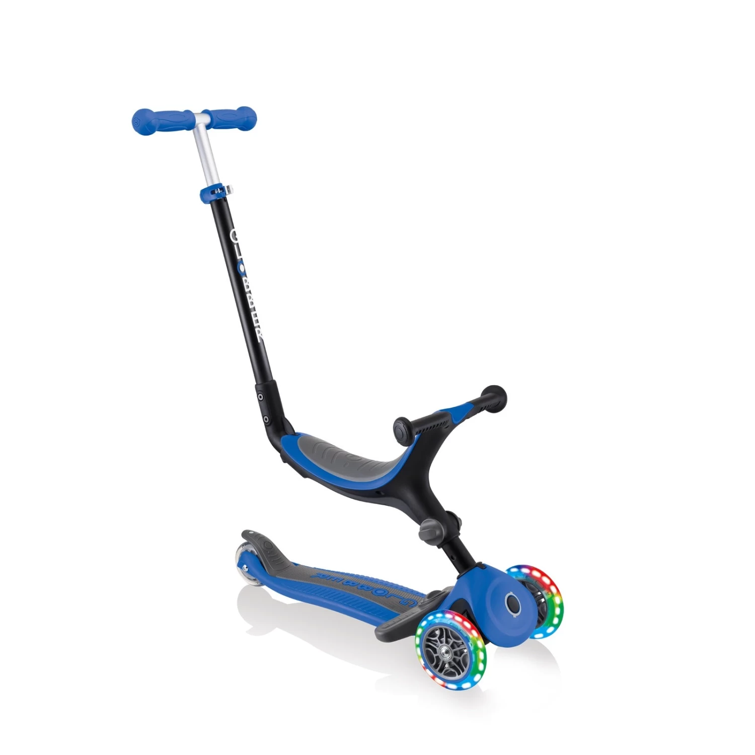Globber GO UP Fold Plus Toddler Scooter With Lights