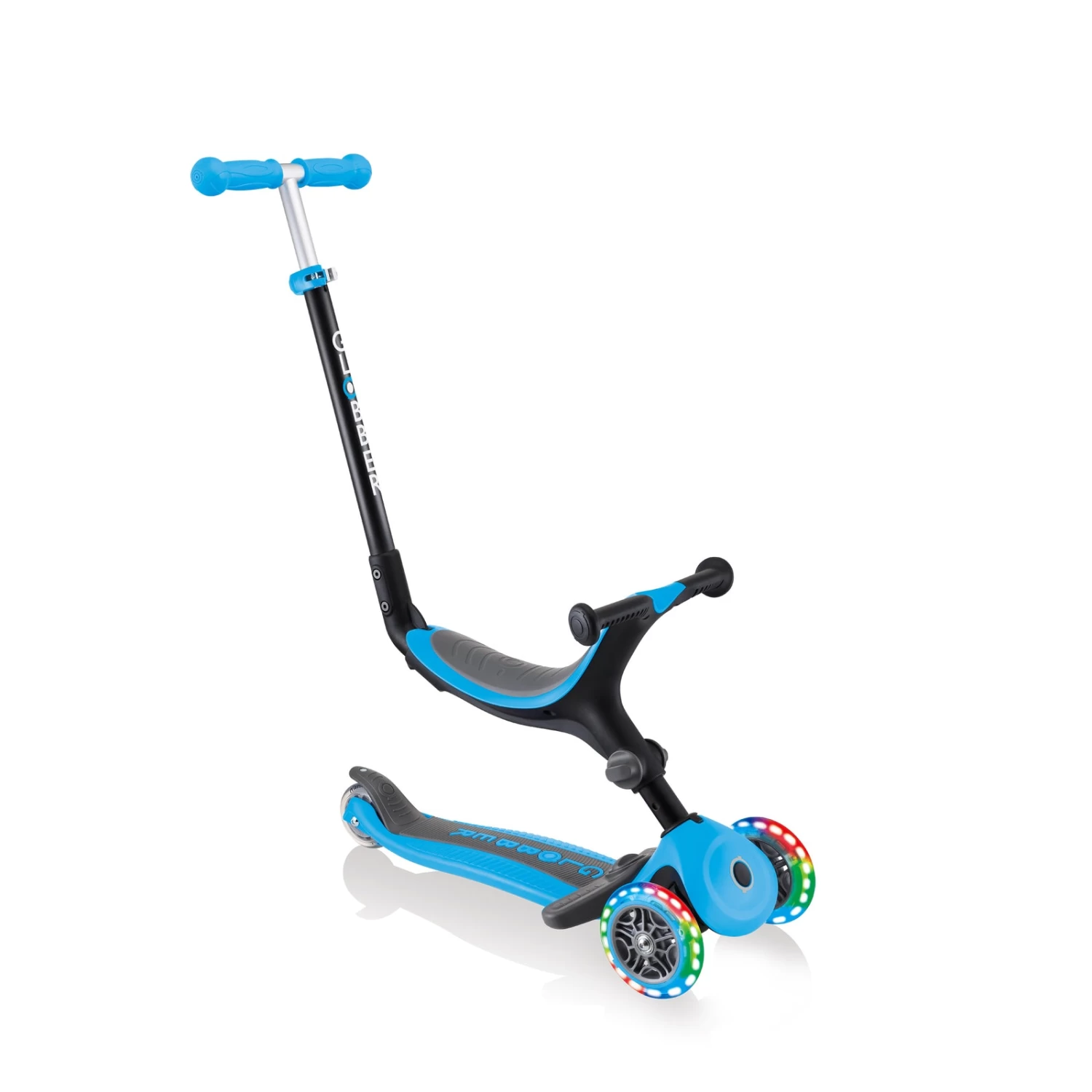 Globber GO UP Fold Plus Toddler Scooter With Lights - Image 7