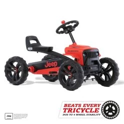 BERG Jeep Buzzy Rubicon Pedal Go-Kart