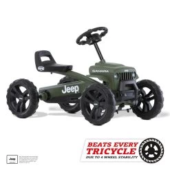 BERG Jeep Buzzy Sahara Pedal Go-Kart