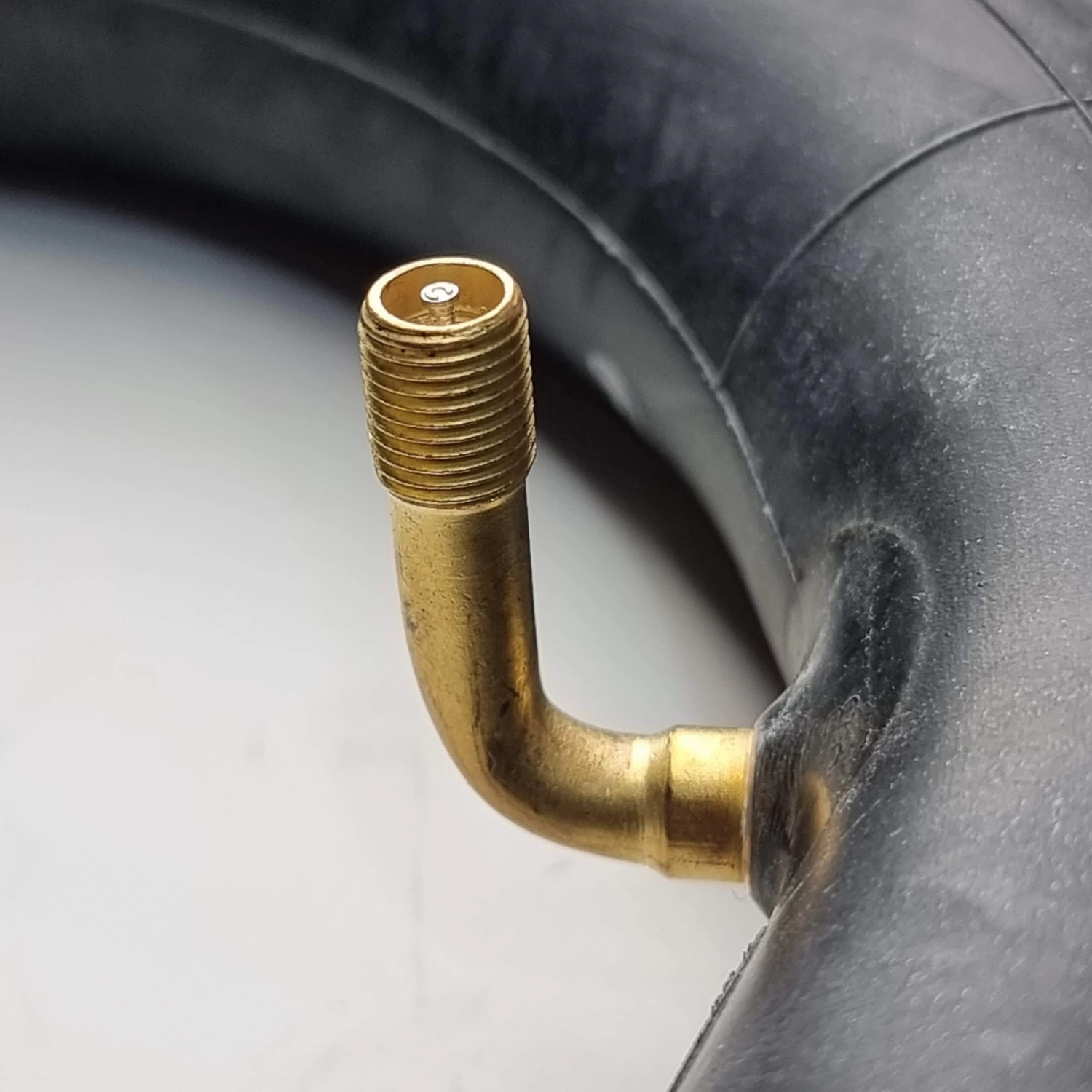 10 X 2.50" Bent Valve Inner Tube - Image 2